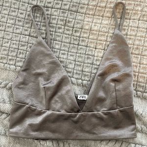 Grey Zara bralette
